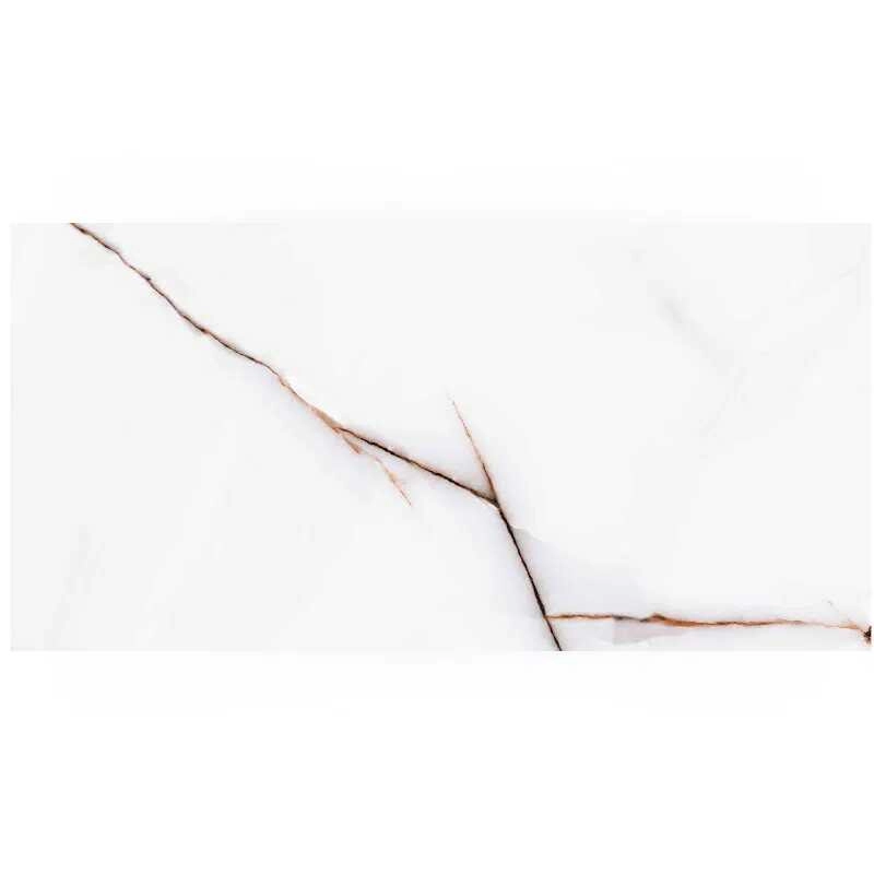 Plăci de porțelan "Belita" alb lustruit 60x120cm